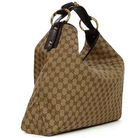 gucci horsebit hobo small|gucci signature large hobo bag.